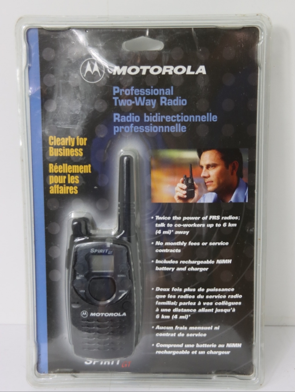 Motorola Spirit GT Professional Two-Way Radio